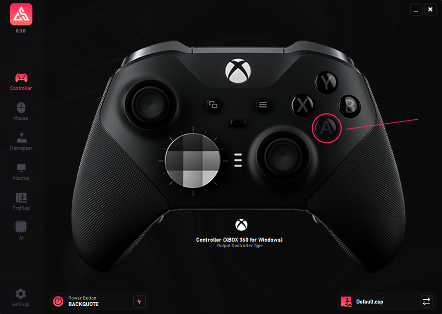 Map Buttons Example
